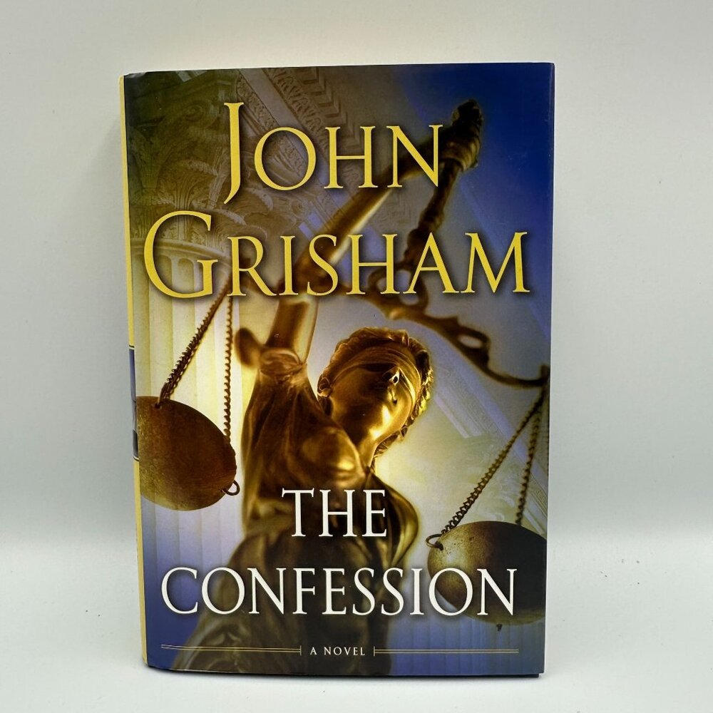 John Grisham The Confession Hardcover 2010 First Edition Legal Crime Novel